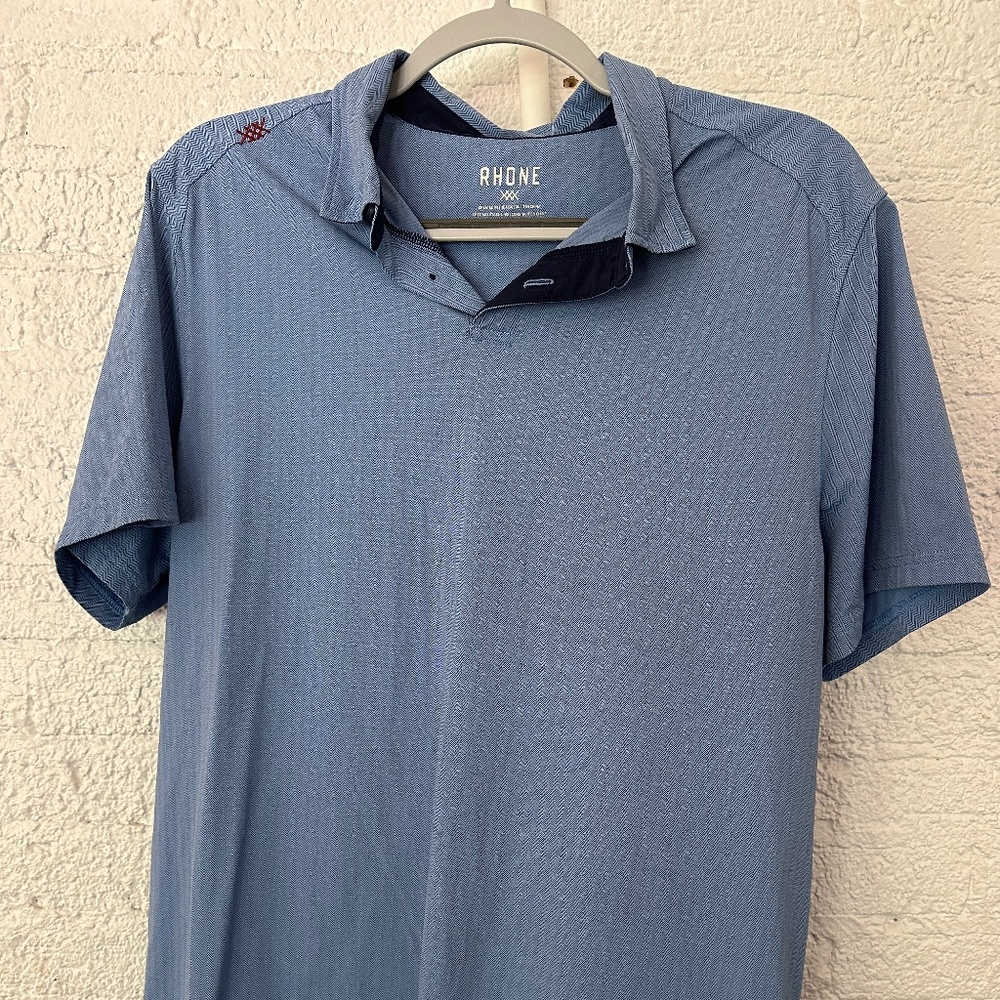 Rhone Mens Sport Polo Size Large